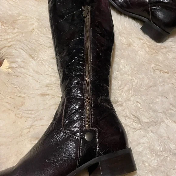 Davos Gomma OTK leather boots - Picture 9 of 13